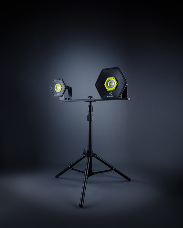 Rapido Performance Grafenwöhr Shop LED Lampen Einzelstativ mit Rädern Unilite TRIPOD-SGL