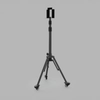 Rapido Performance Grafenwöhr Shop LED Lampen Einzelstativ mit Rädern Unilite TRIPOD-SGL